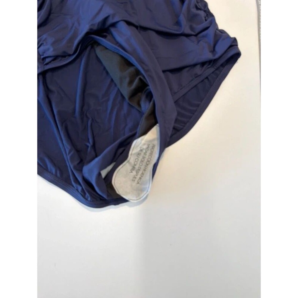 Hilor Women's One Piece Swimsuit Front Twist Keyhole Suit Monokini Tummy Control - Picture 4 of 10